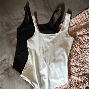 Abercrombie body suits (black and white)